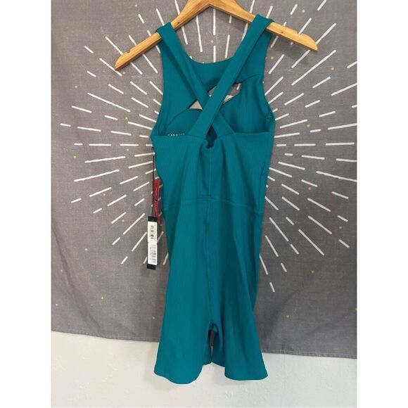 NWT Carbon38 Cut Out Short Ribbed One Piece - Picture 8 of 9